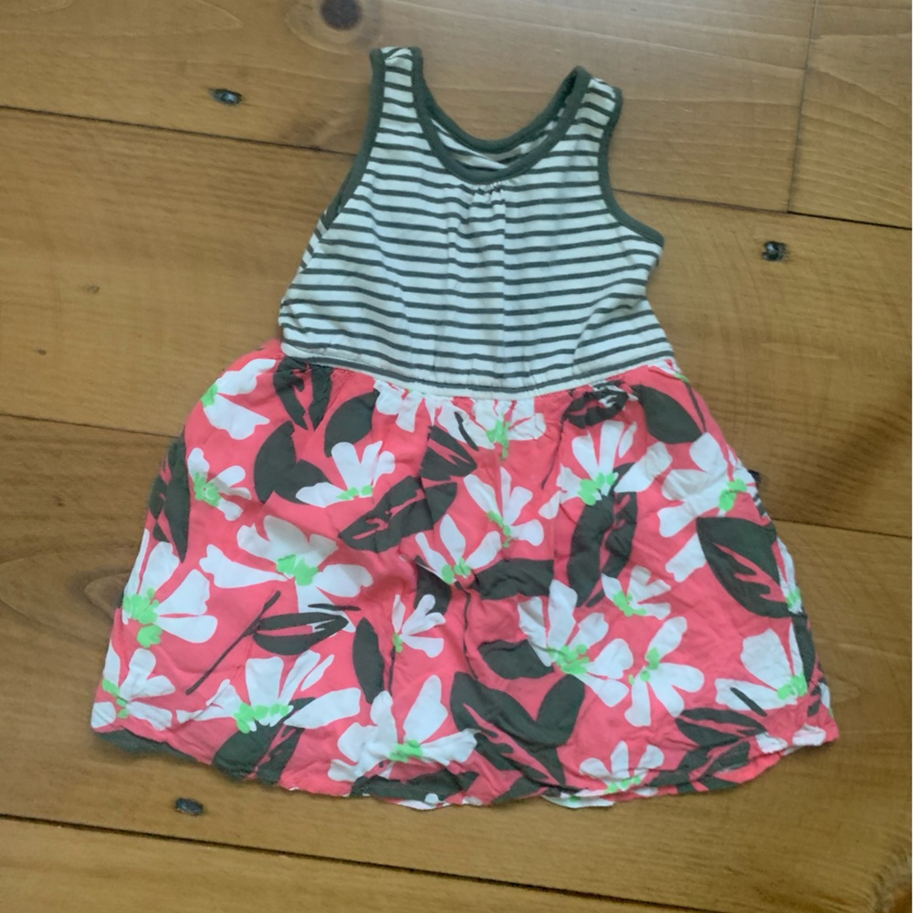 Baby Gap floral and Striped Sundress size 2